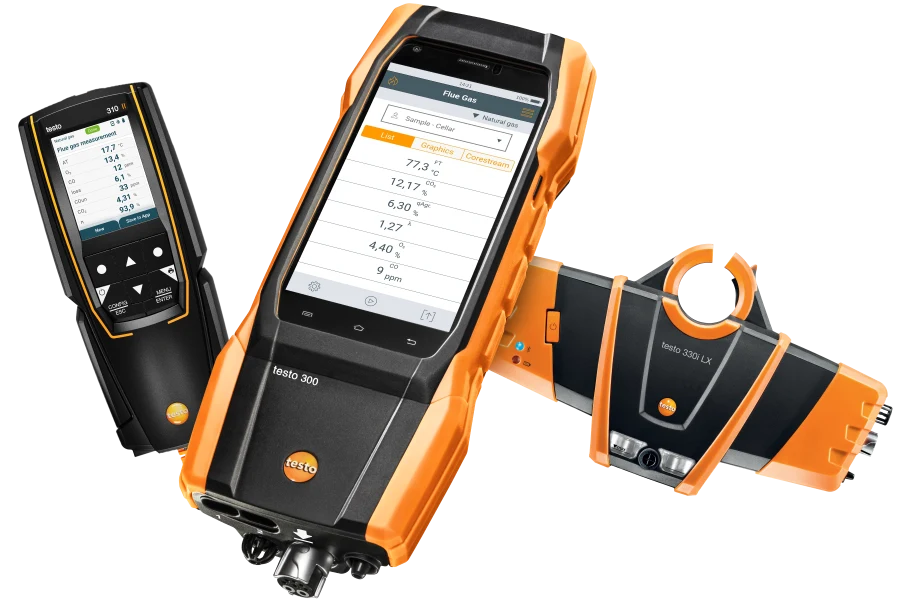 Explore Testo's Advanced Flue Gas Combustion Analysers