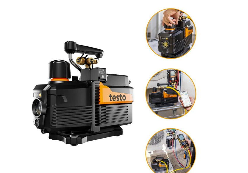 testo 565i - Smart vacuum pump for automated evacuations 7CFM