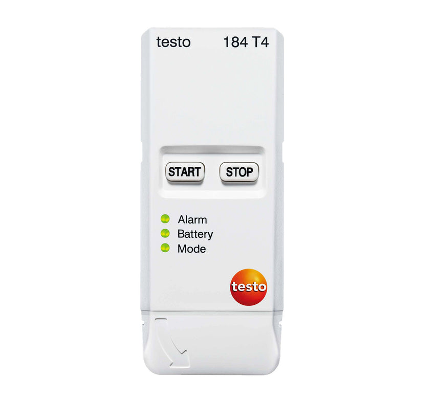Transport Data Logger with Start/Stop - Up to -80°C - Testo 184-T4