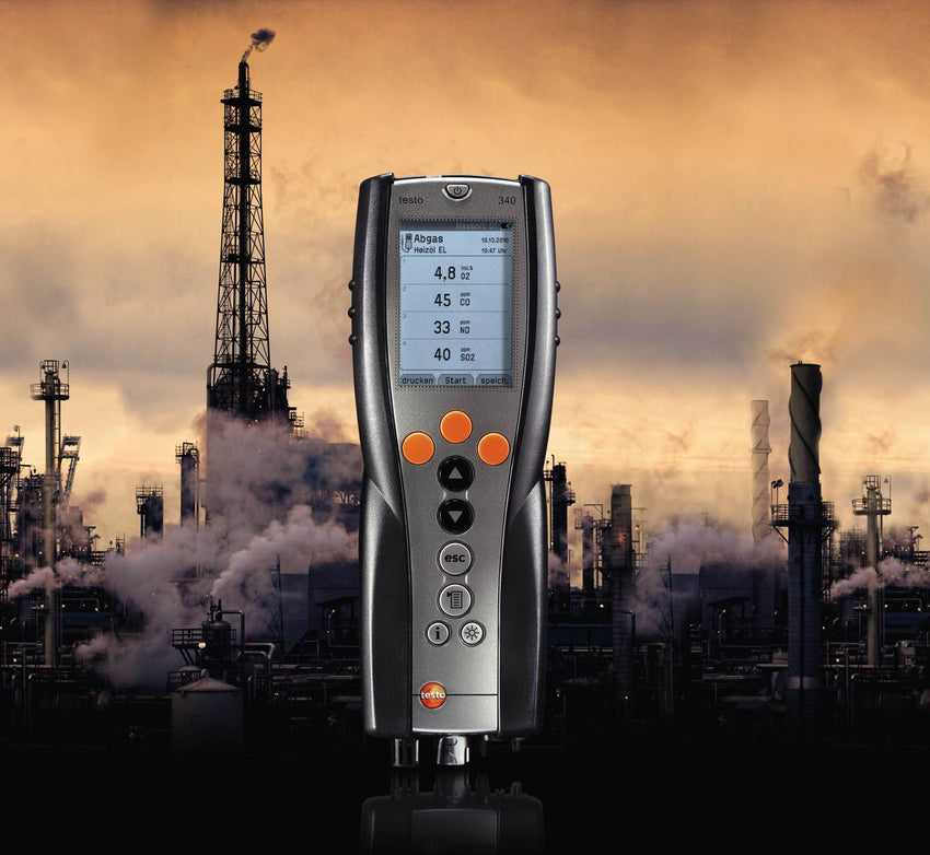 Industrial Gas Combustion Analyser, Testo 340