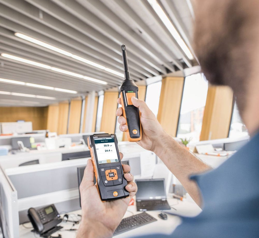 Humidity Meter Kit with Bluetooth Smart Probe - Testo 440