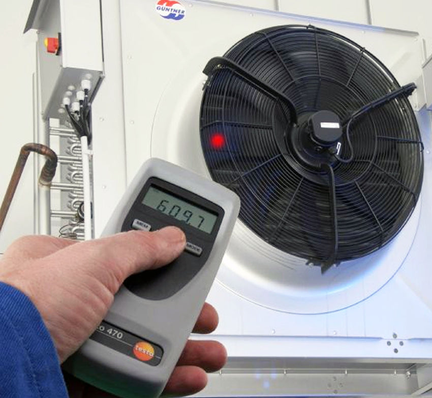 Non-Contact Optical RPM Instrument (Tachometer), Testo 465
