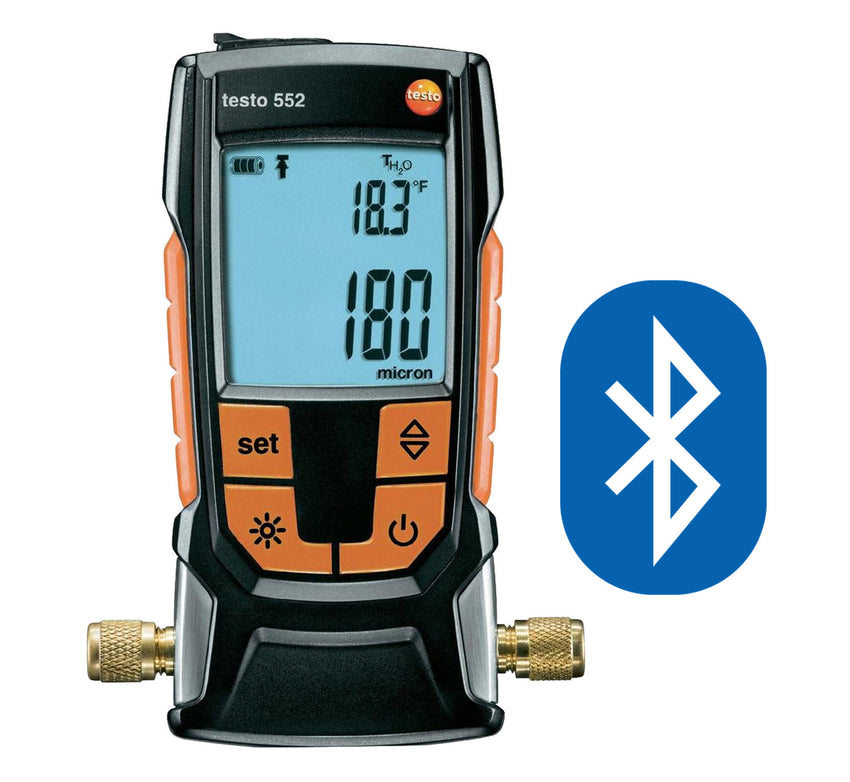 Vacuum Gauge | Vacuum Pressure Sensor | Testo 552