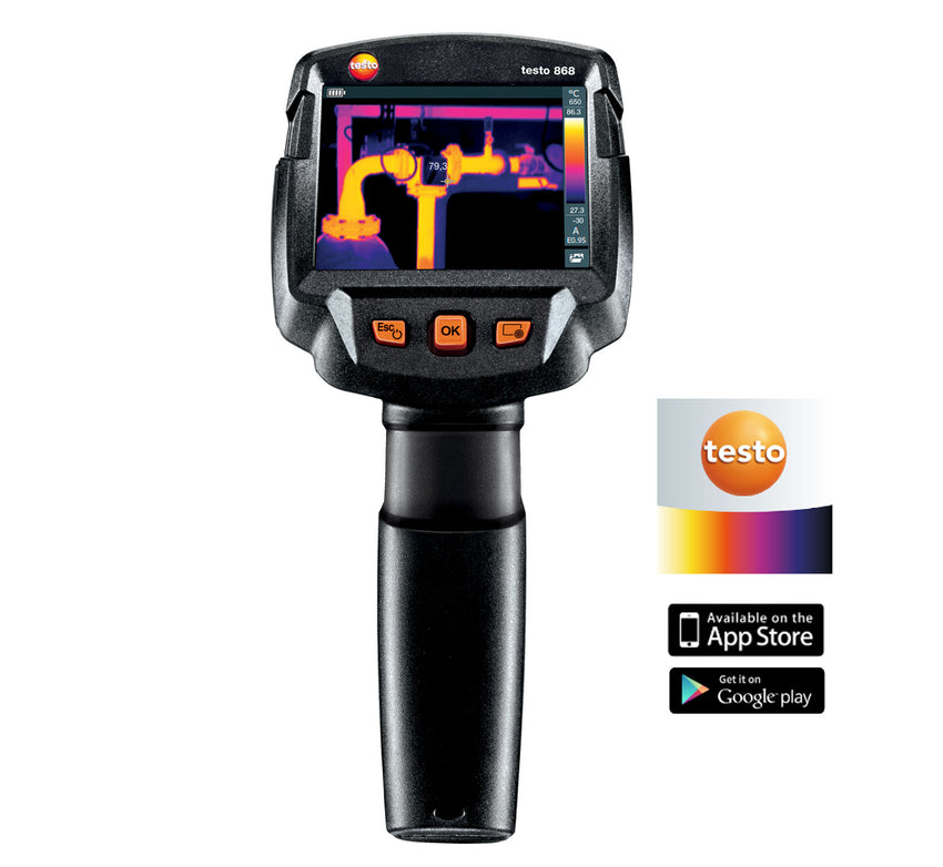 Thermal Imaging Camera with Thermology App - Testo 868