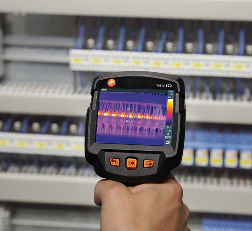 Industrial Thermal Imaging with Thermology App - Testo 872