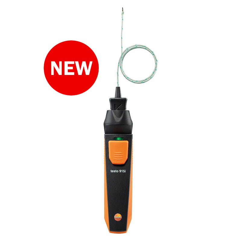 Thermometer with Flexible Probe | Testo 915i