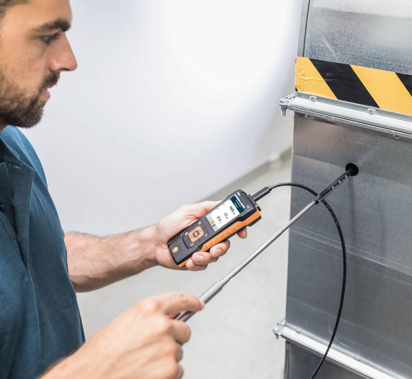 Digital Hot Wire Probe with Temperature Sensor - Wired