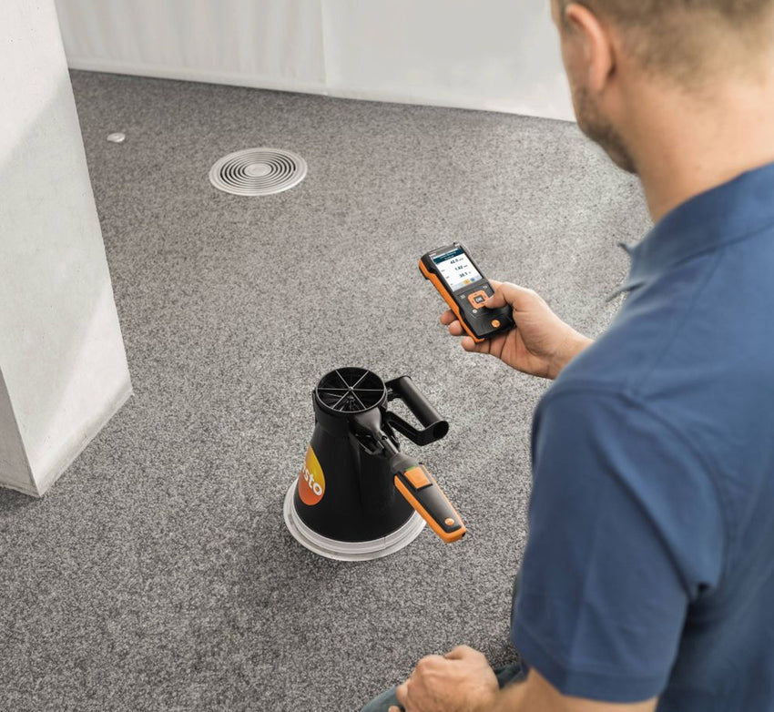 Vane Probe (0 100mm, digital) - including temperature sensor - wired