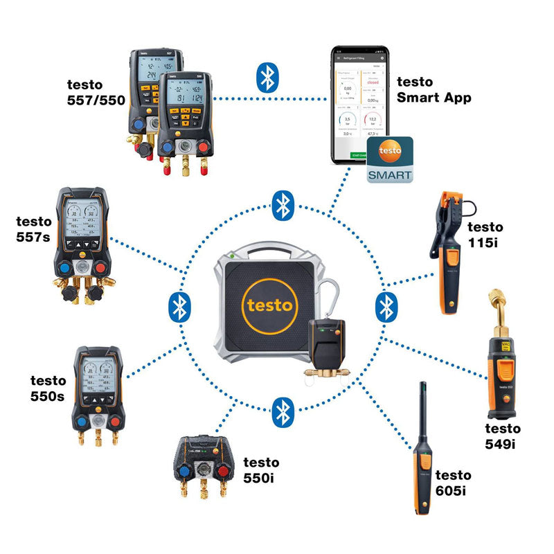 Digital Refrigerant Scale with Bluetooth® Testo 560i