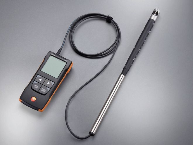 testo 416 - Digital 16 mm vane anemometer with App connection