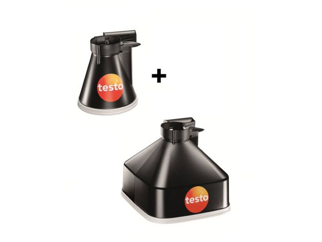 testo 417 kit 1 - Vane anemometer with measurement funnels