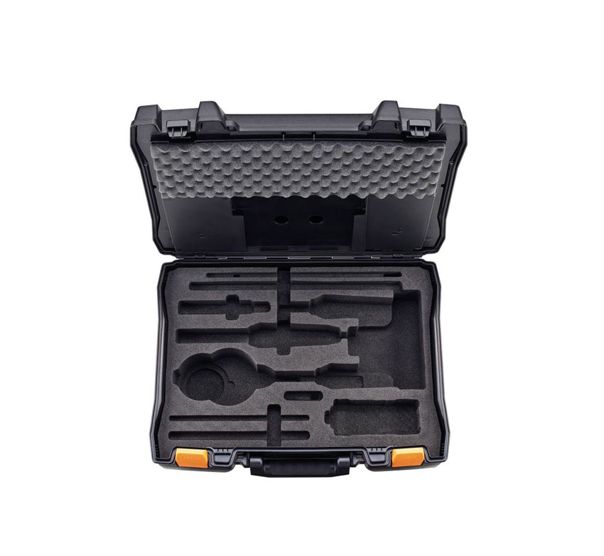 Service case for volume flow measurement - Testo