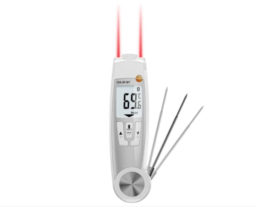 testo 104-IR BT - Infrared/penetration thermometer with app connection