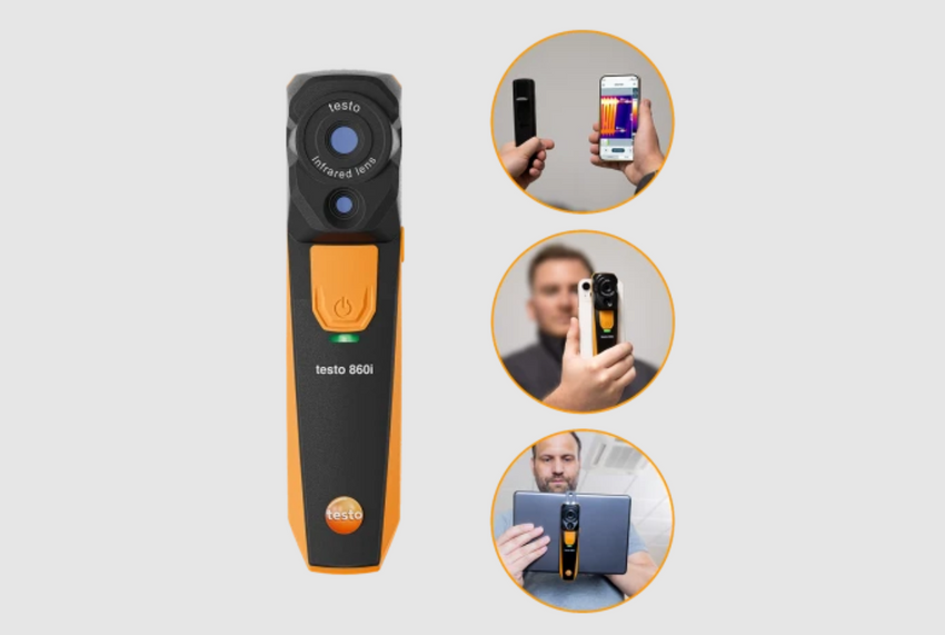testo 860i kit - Wireless thermal imager for smartphones