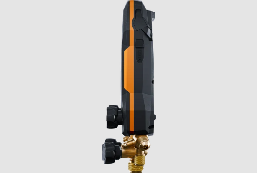 testo 558s Smart Vacuum Kit with filling hoses - Smart digital manifold with wireless temperature and vacuum probes and 4-hose charging set