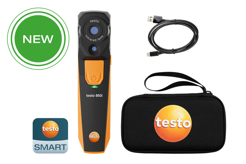 testo 860i kit - Wireless thermal imager for smartphones