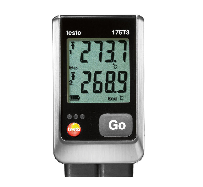 Dual Thermocouple Data Logger - Testo 175-T3