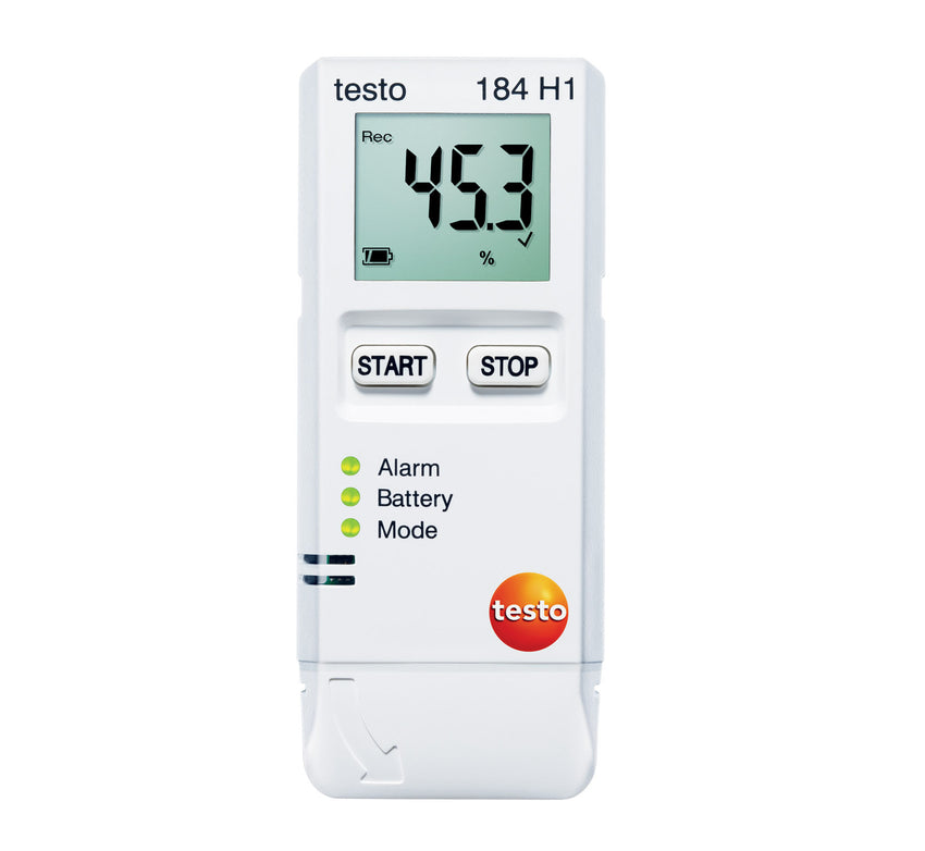 Transport Data Logger - Temperature & Humidity - Testo 184-H1
