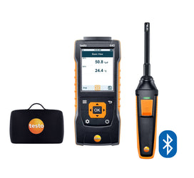 Humidity Meter Kit with Bluetooth Smart Probe - Testo 440