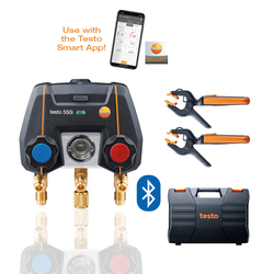 Smart Digital Manifold with Wireless Clamp Probes | Testo 550i