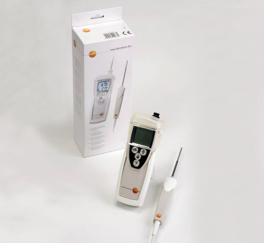 Food Thermometer Set with probe and Topsafe, Testo 926