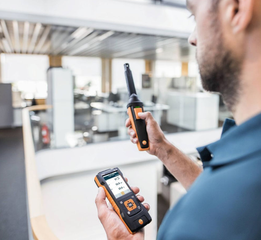 CO2 probe (digital) with Bluetooth including temperature and humidity sensor - Testo
