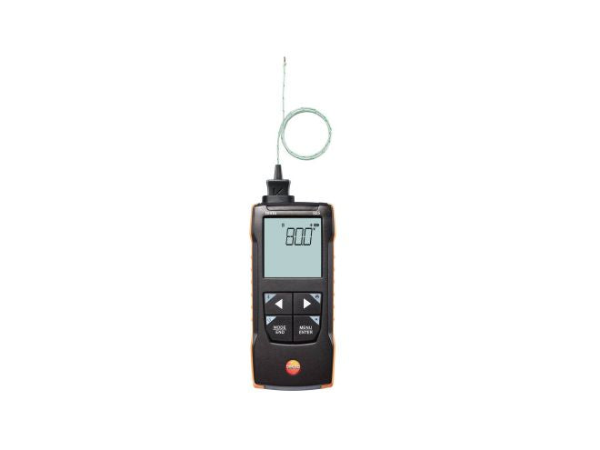 testo 925 - Temperature measuring instrument for TC Type K with App connection